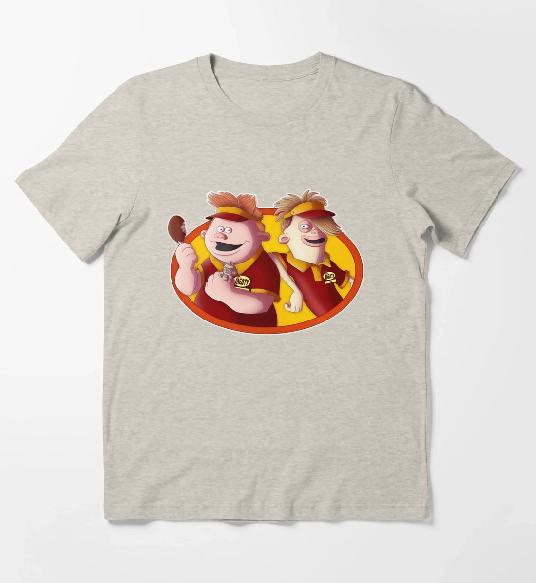 Mr Meaty T-Shirt Cream