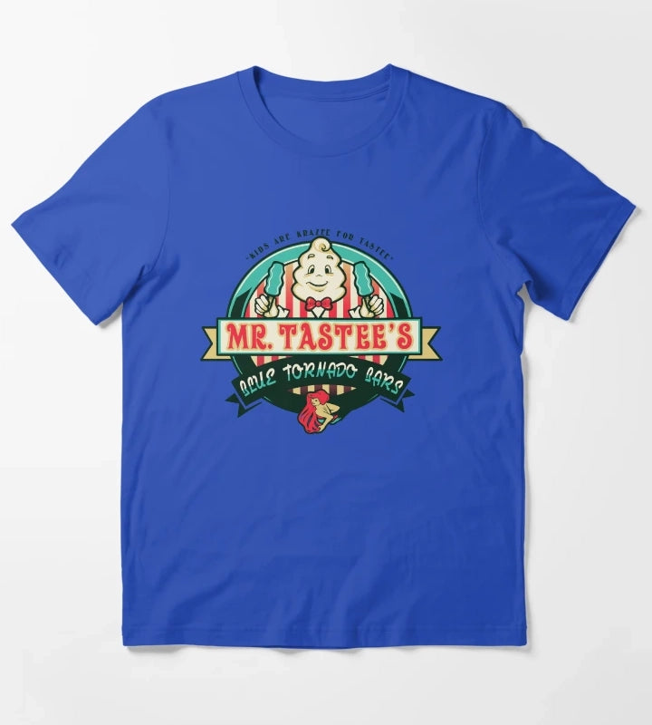 Mr Tastees Blue Tornado Bars T-Shirt Blue