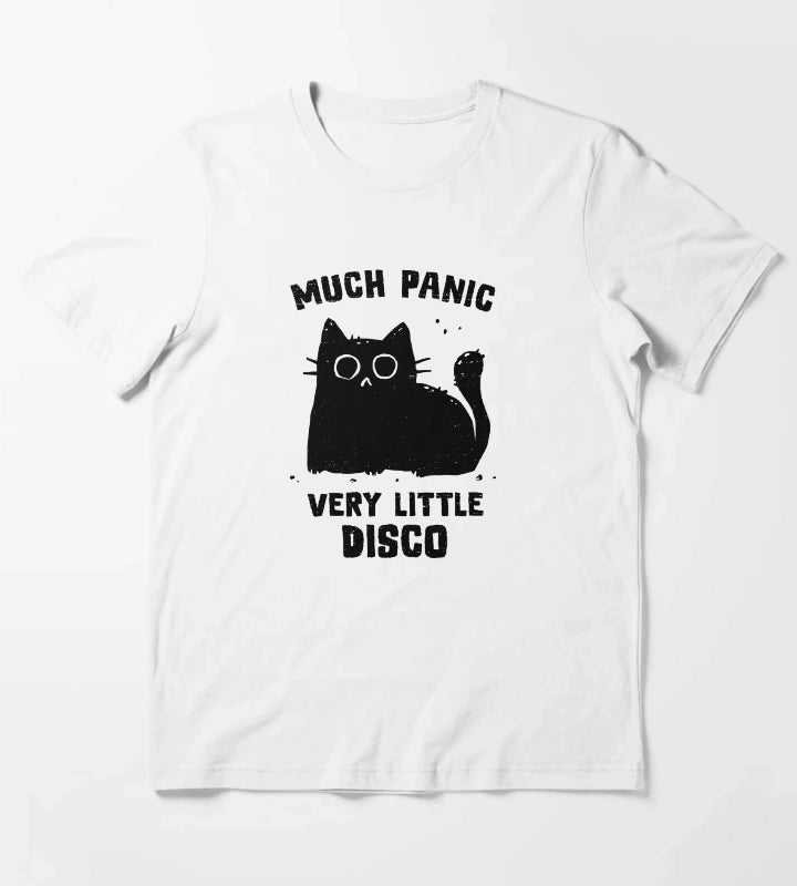 Much Panic Very Little Disco T-Shirt White