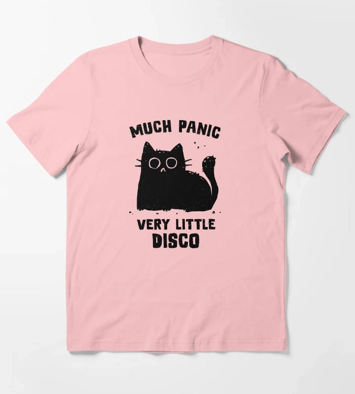 Much Panic Very Little Disco T-Shirt Dark Grey