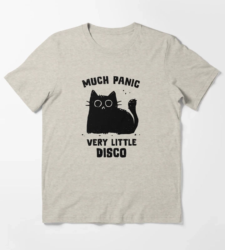 Much Panic Very Little Disco T-Shirt Cream