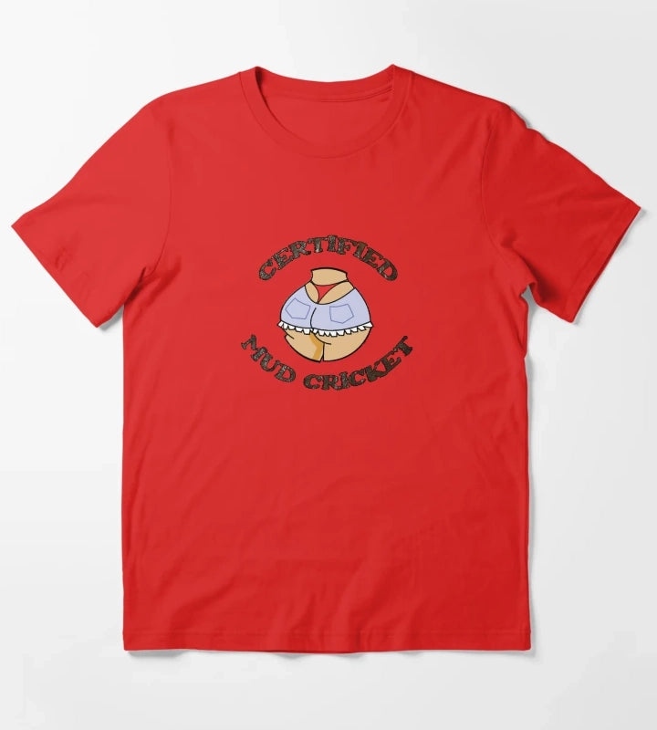 Mud Cricket T-Shirt Red