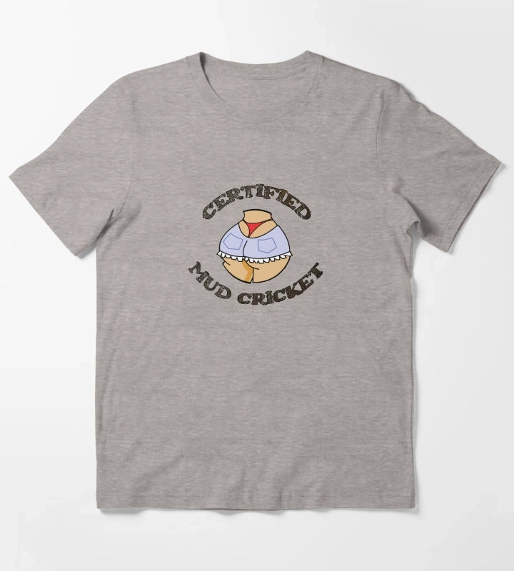 Mud Cricket T-Shirt Heather Grey