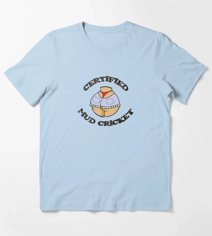 Mud Cricket T-Shirt Sky Blue