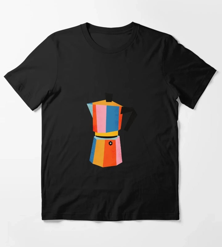 Multicolor Moka Pot T-Shirt