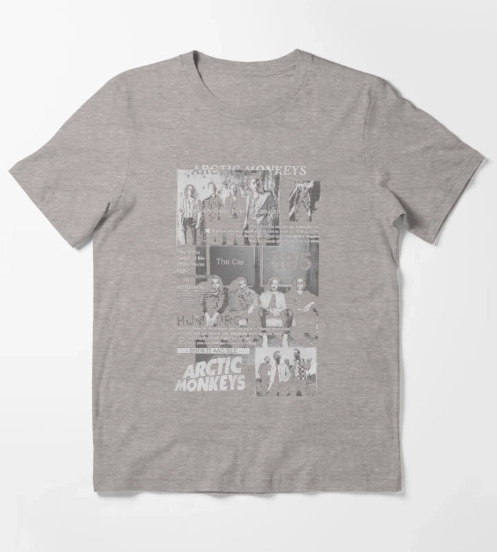Music Arctic Monkeys T-Shirt Heather Grey