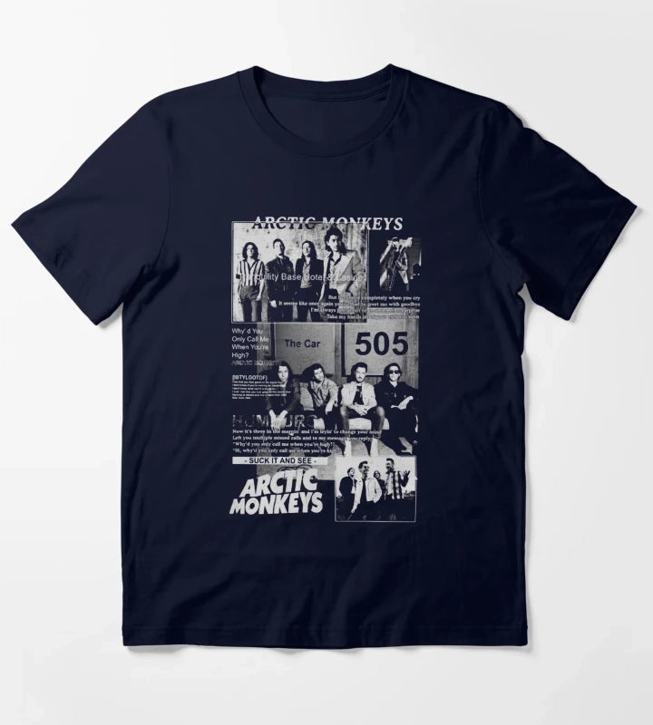 Music Arctic Monkeys T-Shirt Navy