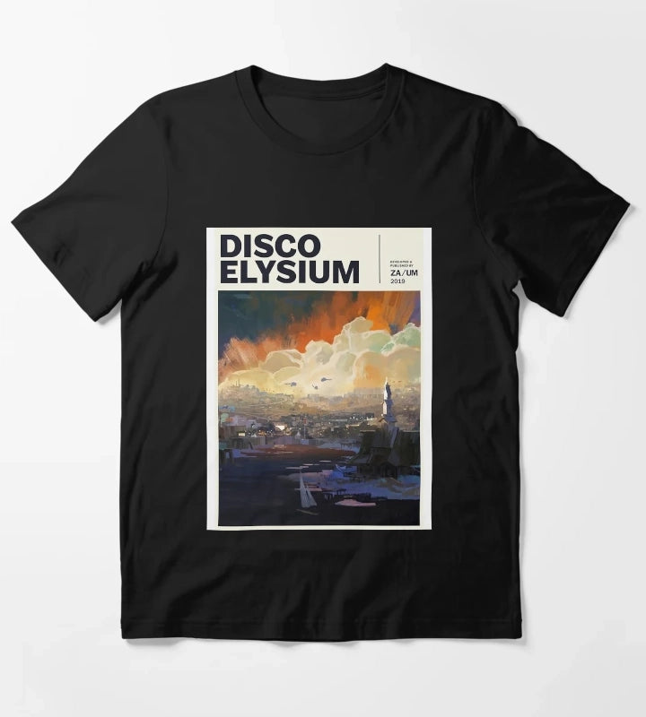 Music Retro Role Disco Elysium Playing Game Cute Graphic Gift T-Shirt