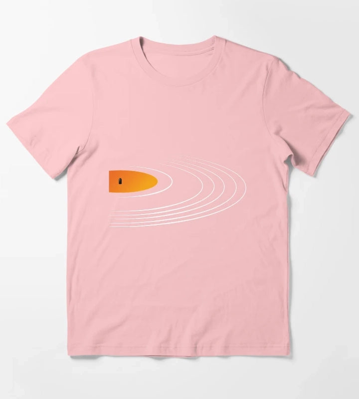 Music Retro Vinyl Record T-Shirt Dark Grey