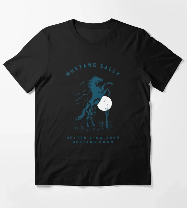 Mustang Horse Print T-Shirt