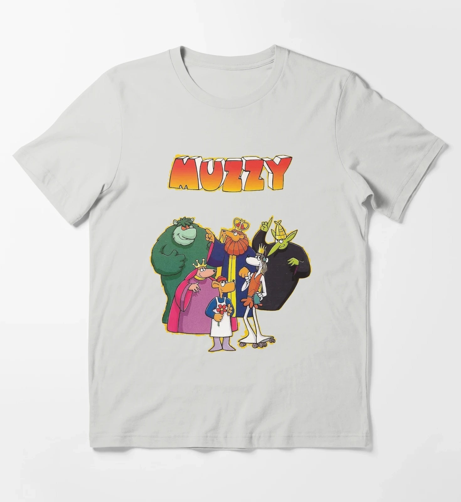 Muzzy T-Shirt Light Grey