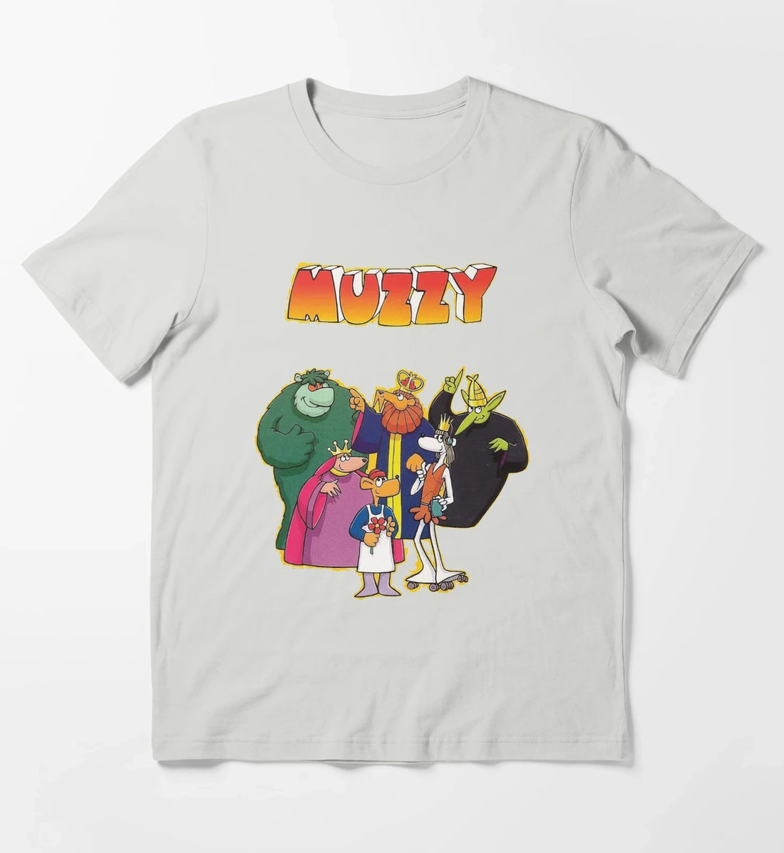 Muzzy T-Shirt Light Grey