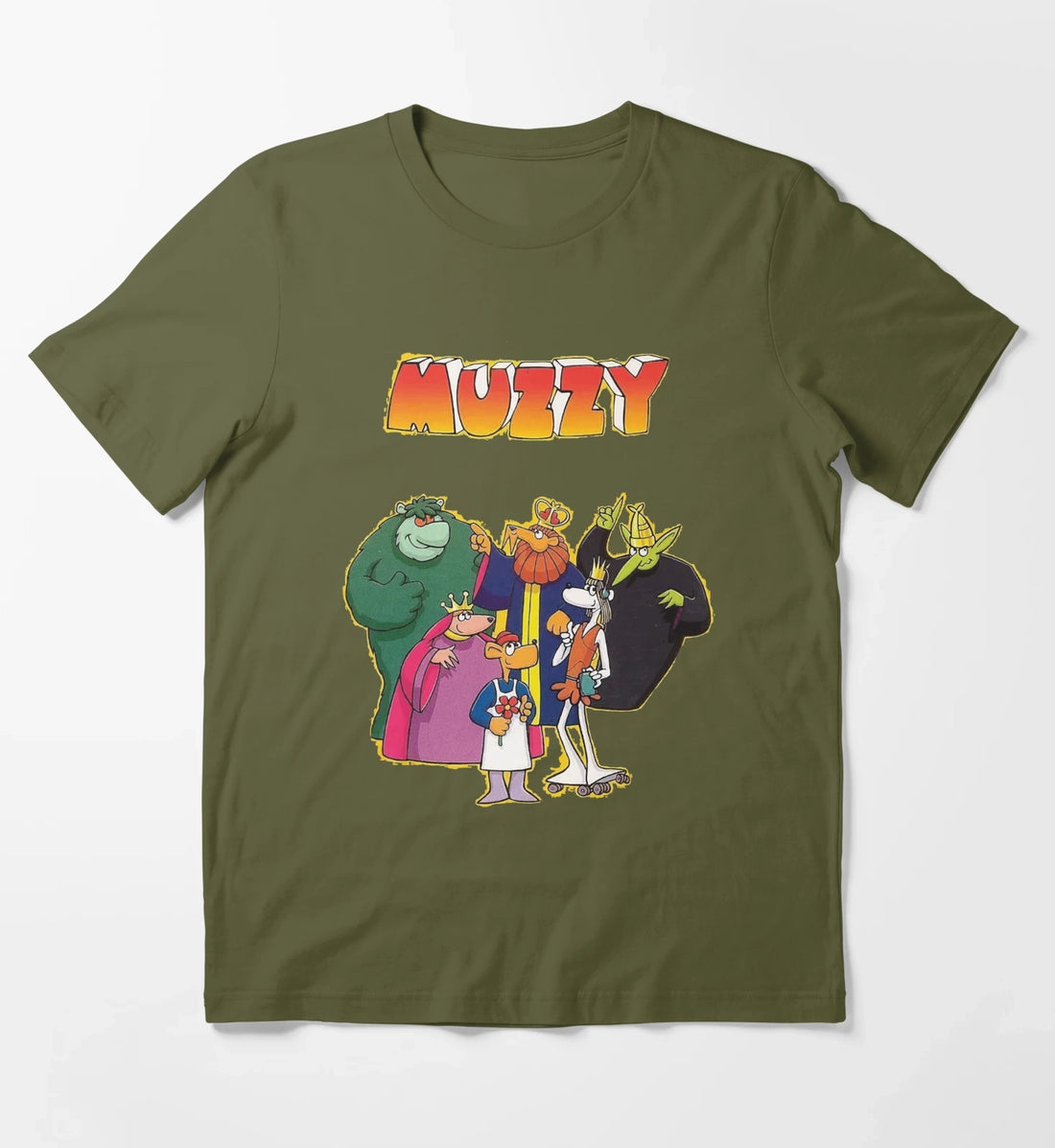 Muzzy T-Shirt Olive Green