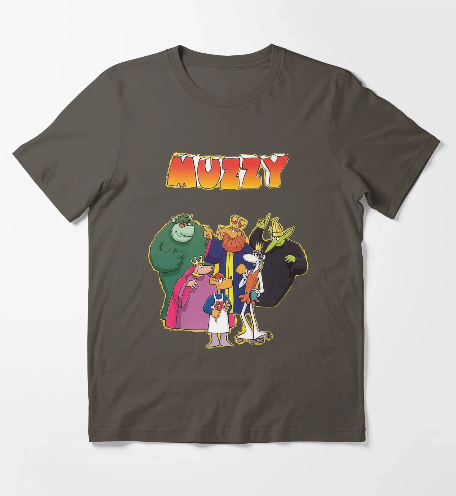 Muzzy T-Shirt Dark Grey