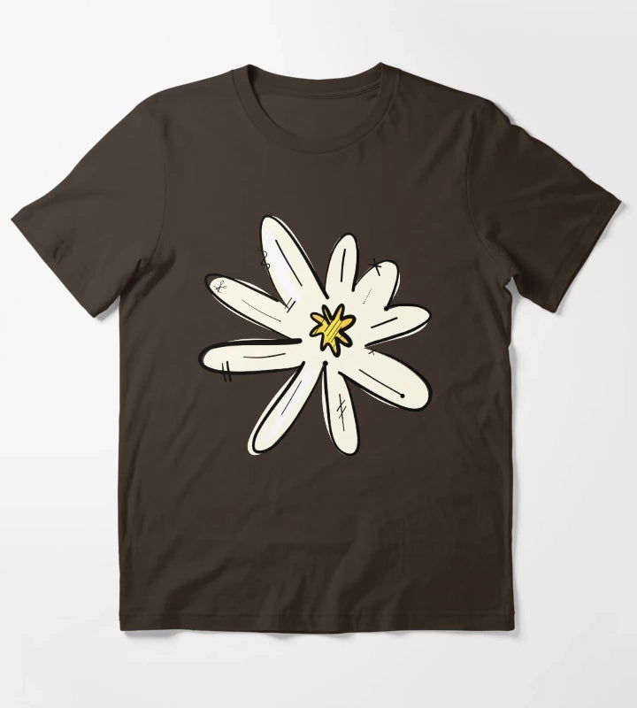 My Daisy T-Shirt Brown