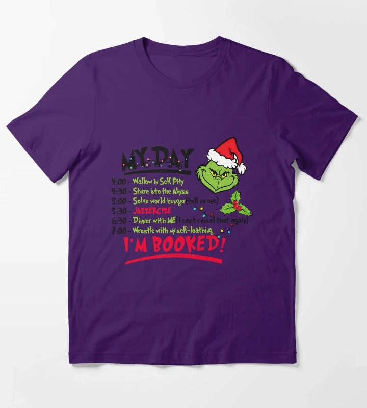 My Day Im Booked T-Shirt Purple