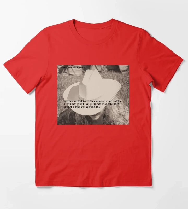 My Hat T-Shirt Red