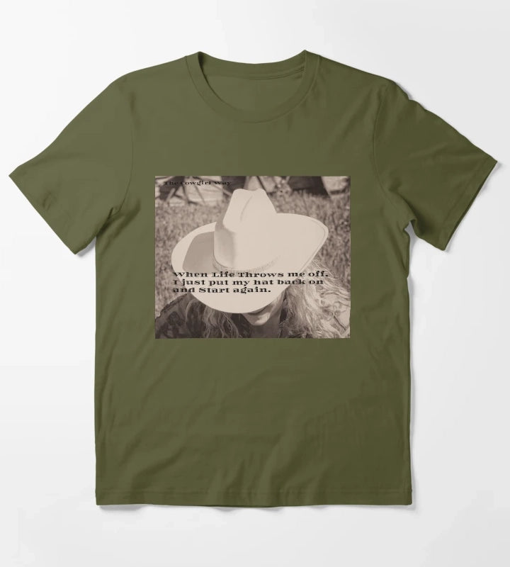 My Hat T-Shirt Olive Green