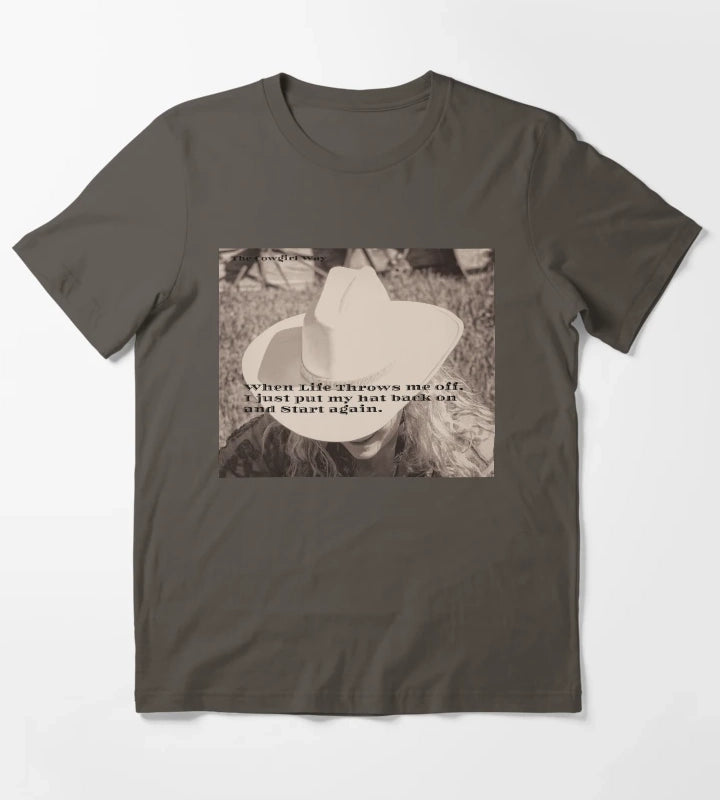 My Hat T-Shirt Dark Grey