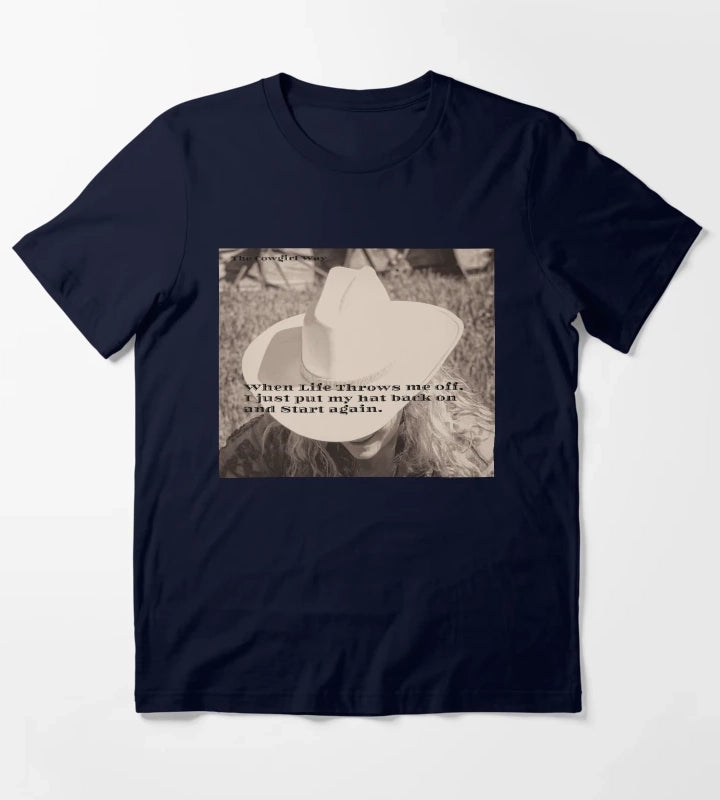 My Hat T-Shirt Navy