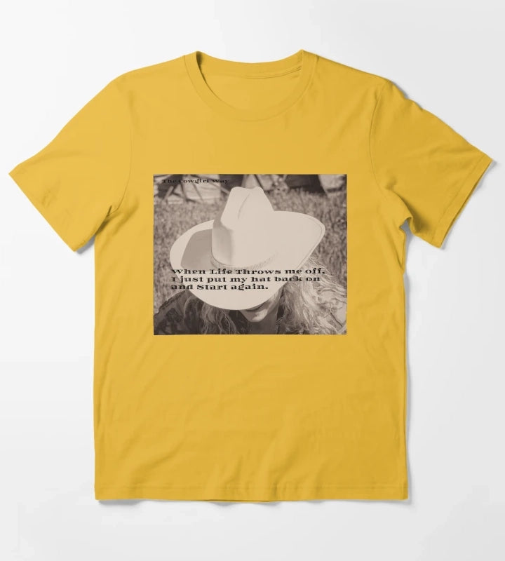 My Hat T-Shirt Yellow