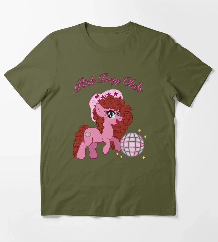 My Little Pink Pony Club T-Shirt Olive Green