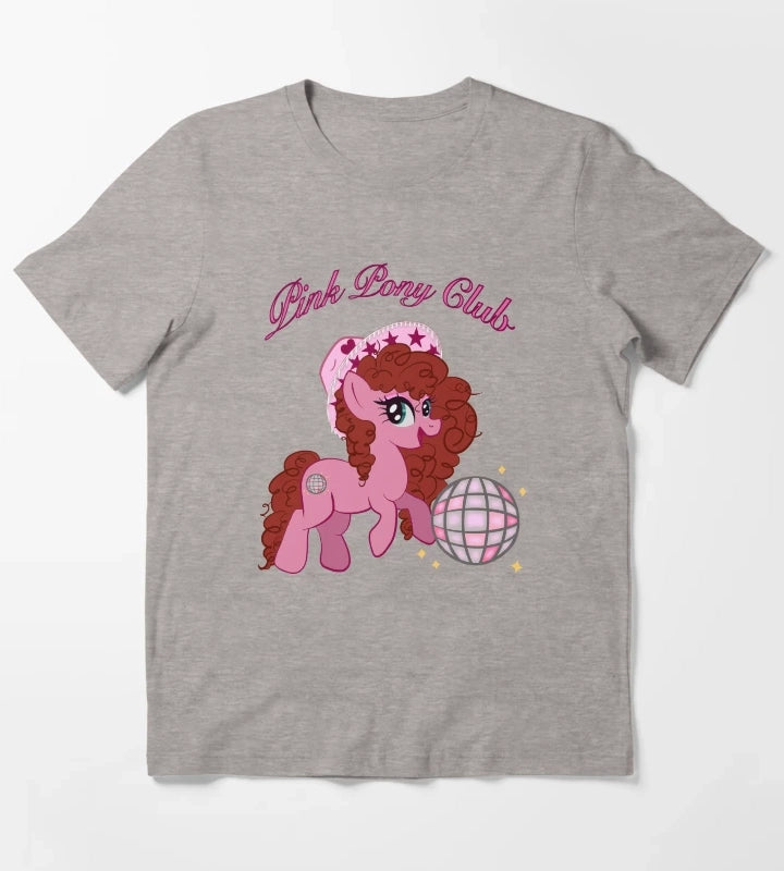 My Little Pink Pony Club T-Shirt Heather Grey