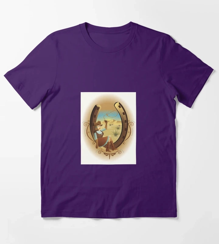 My Lucky Cowgirl T-Shirt Purple