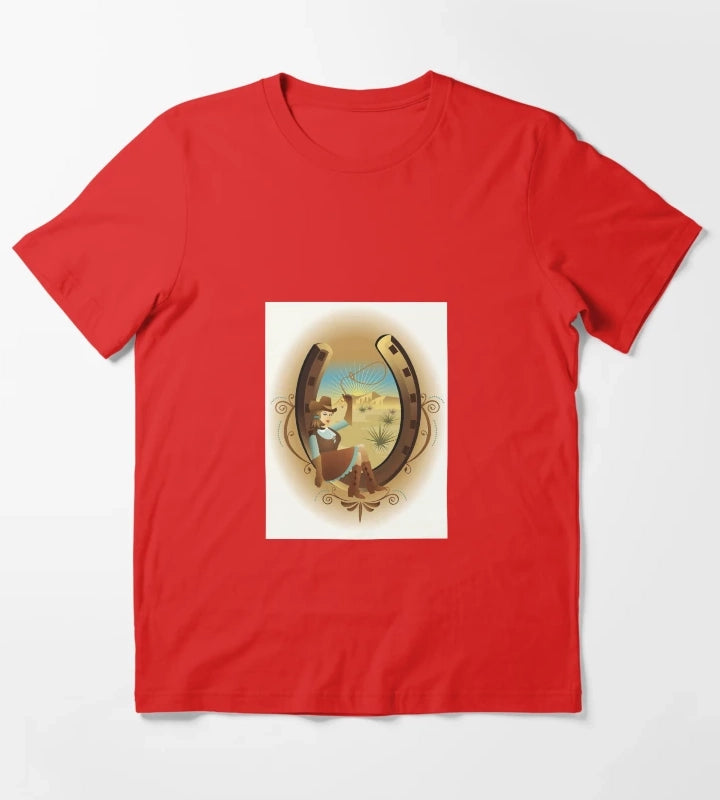 My Lucky Cowgirl T-Shirt Red