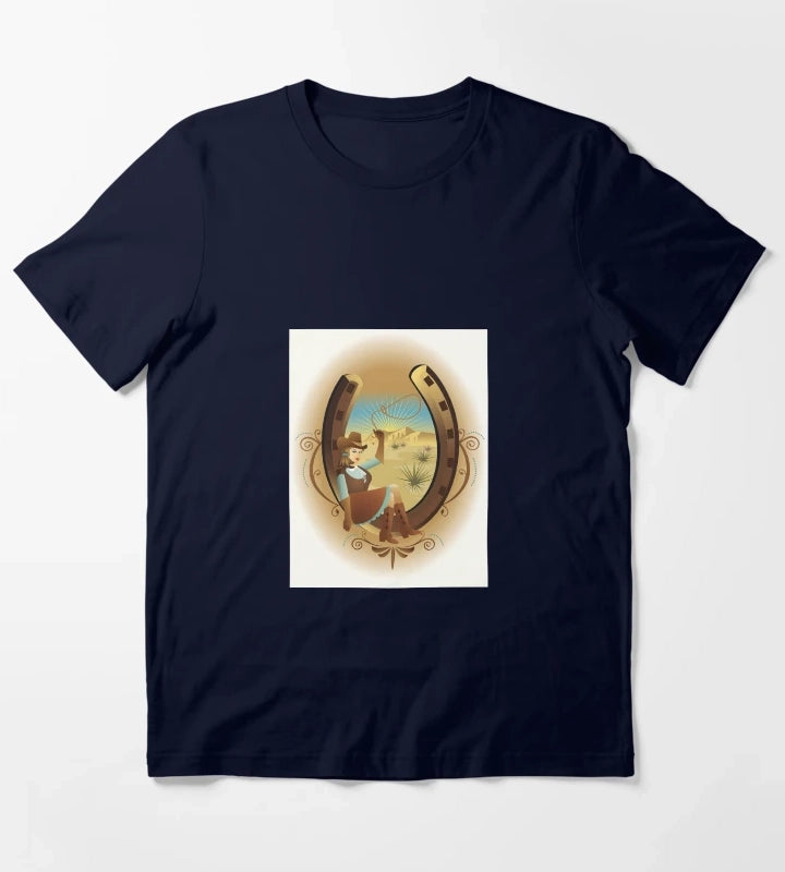 My Lucky Cowgirl T-Shirt Navy