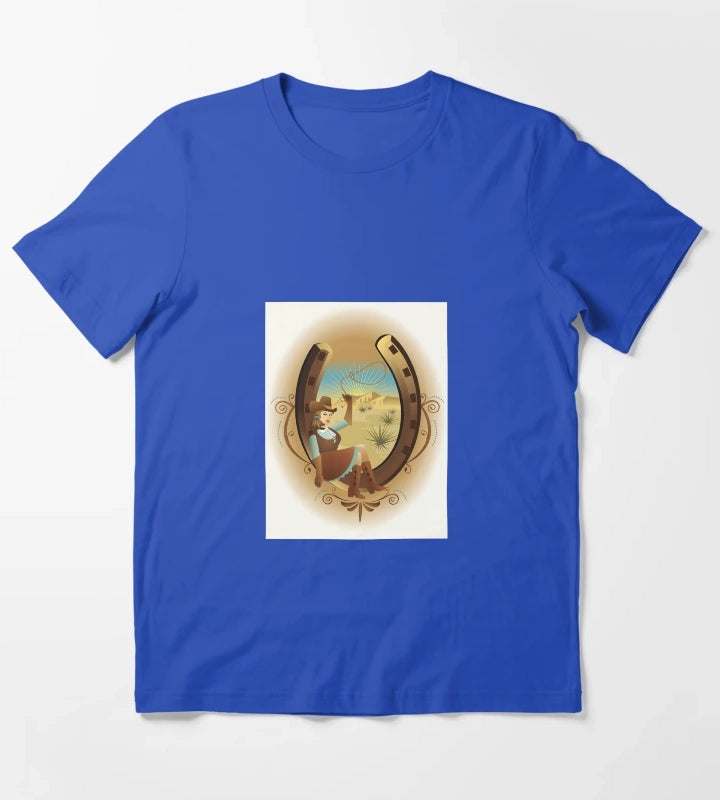 My Lucky Cowgirl T-Shirt Blue