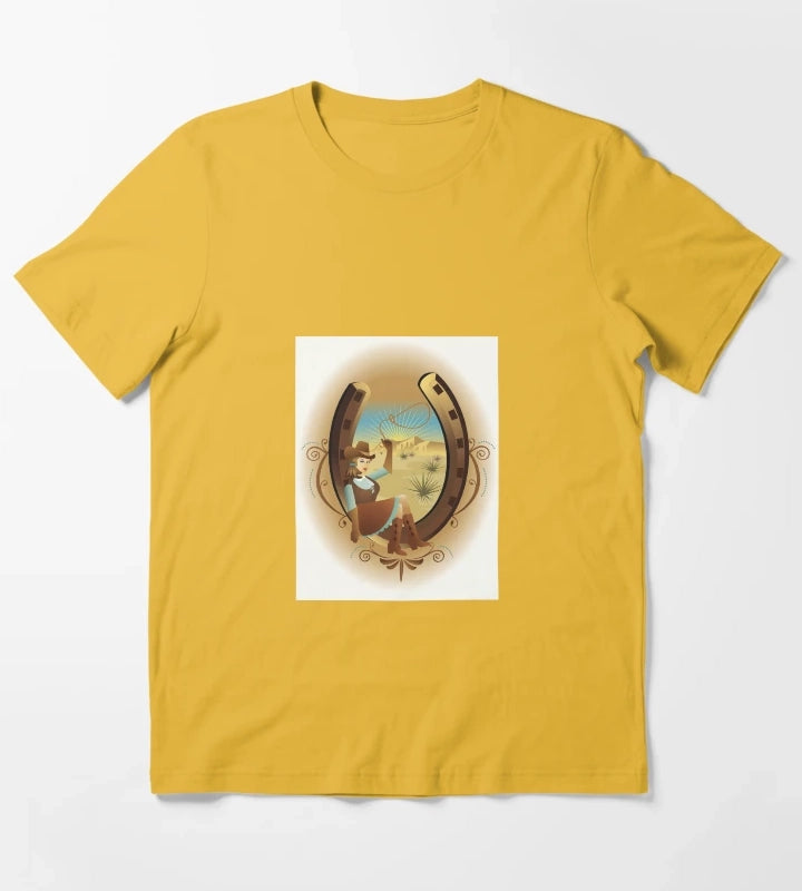 My Lucky Cowgirl T-Shirt Yellow