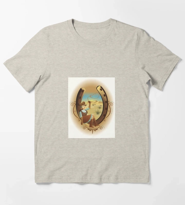 My Lucky Cowgirl T-Shirt Cream