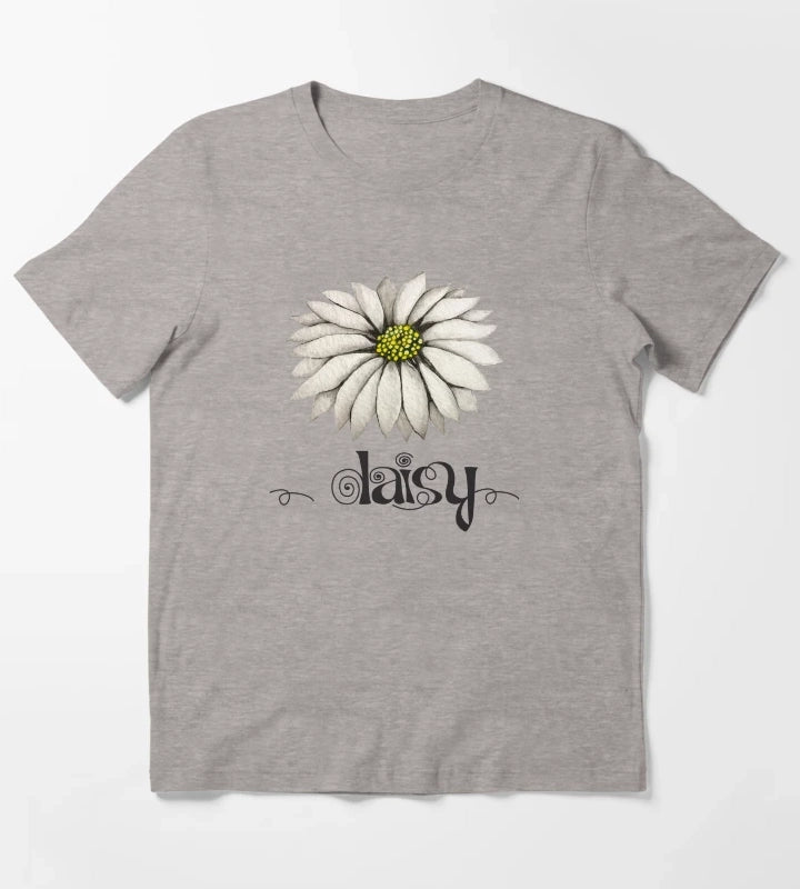 My name is Daisy T-Shirt Heather Grey