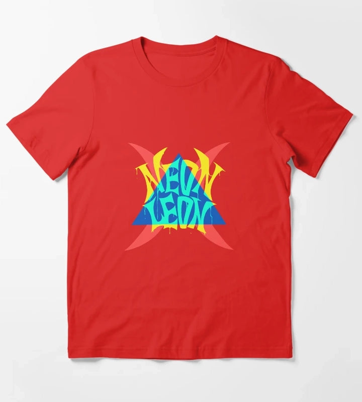 NEON LEON T-Shirt Red
