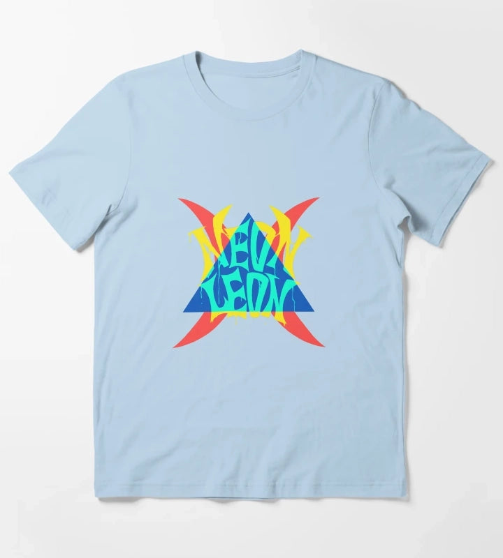 NEON LEON T-Shirt Sky Blue