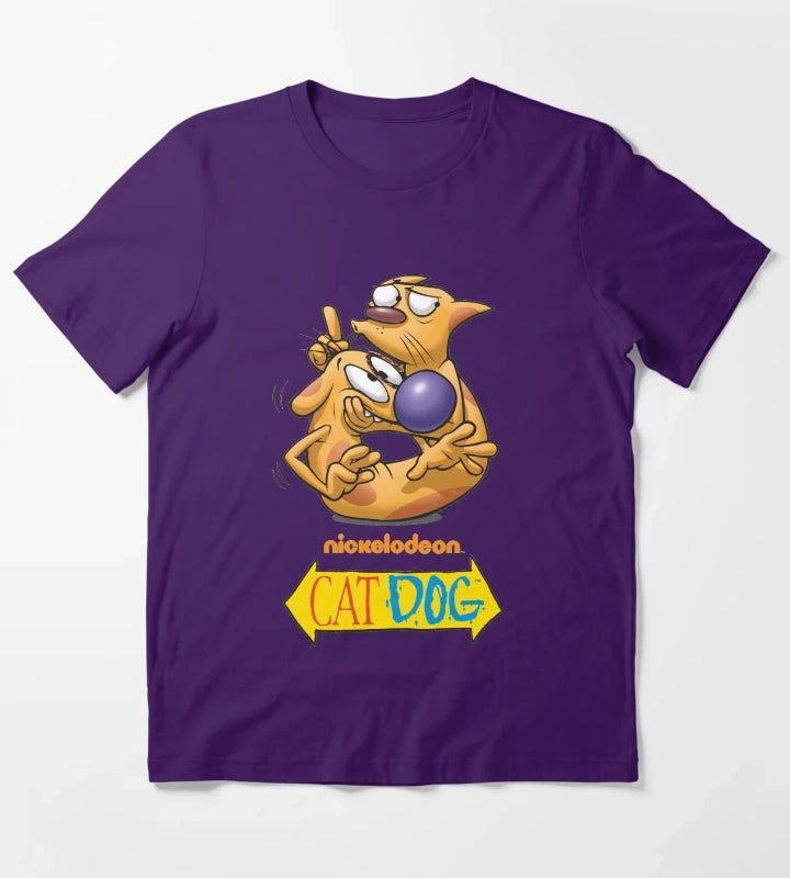 NICKELODEON CATDOG T-Shirt Purple