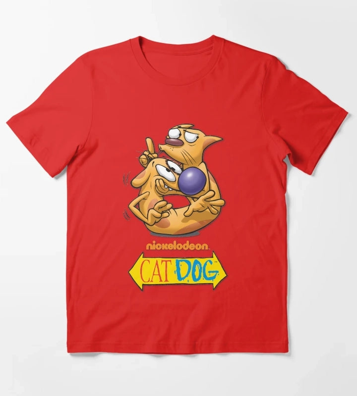 NICKELODEON CATDOG T-Shirt Red
