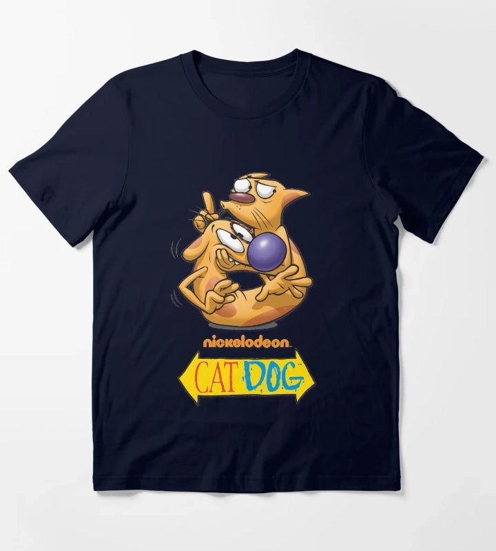 NICKELODEON CATDOG T-Shirt Navy