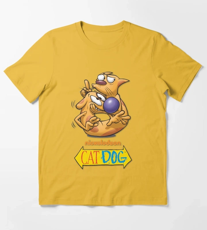 NICKELODEON CATDOG T-Shirt Yellow