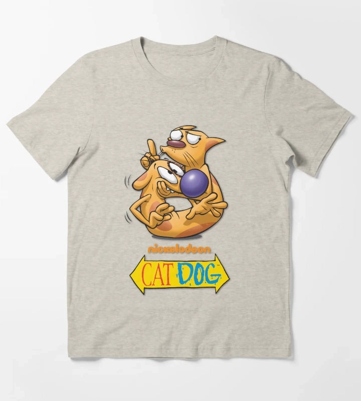 NICKELODEON CATDOG T-Shirt Cream