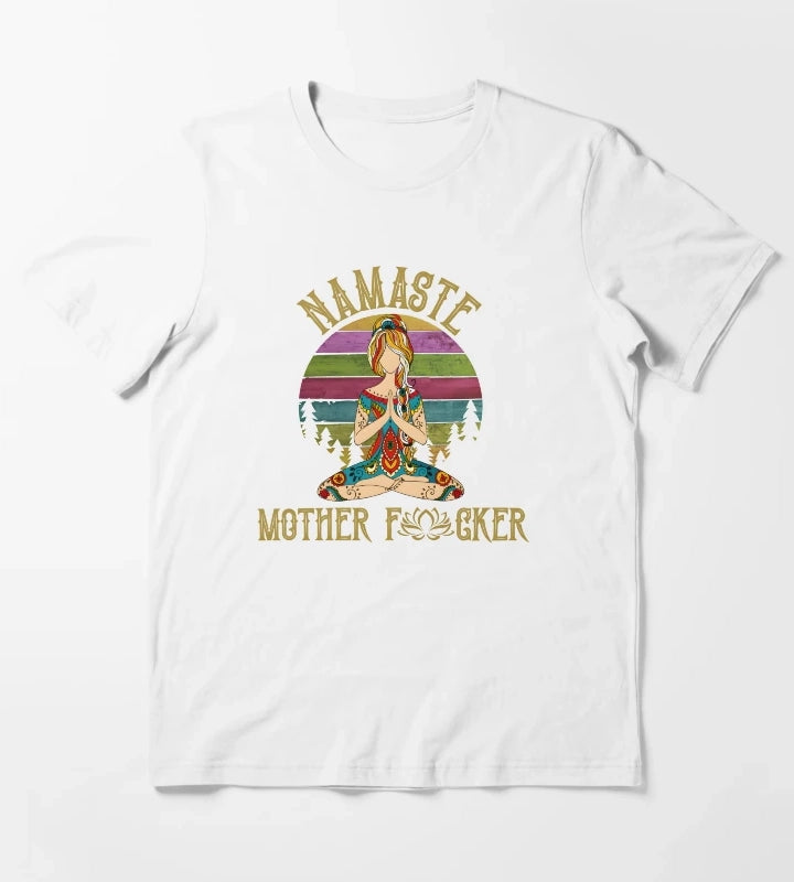 Namaste Mother T-Shirt White