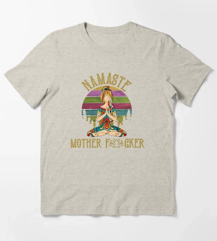 Namaste Mother T-Shirt Cream