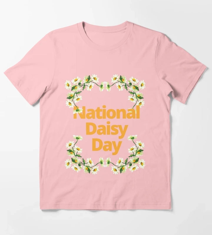 National Daisy Day T-Shirt Dark Grey