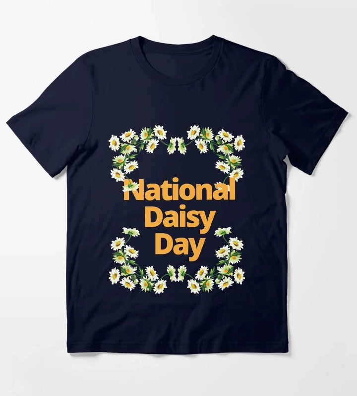 National Daisy Day T-Shirt Navy