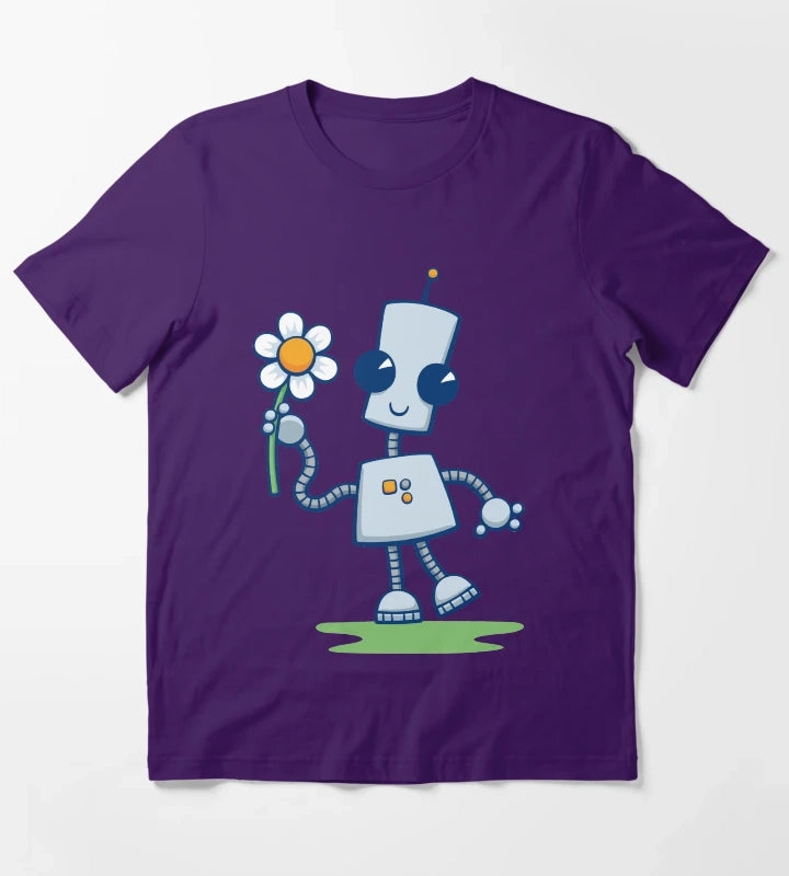 Neds Flower T-Shirt Purple