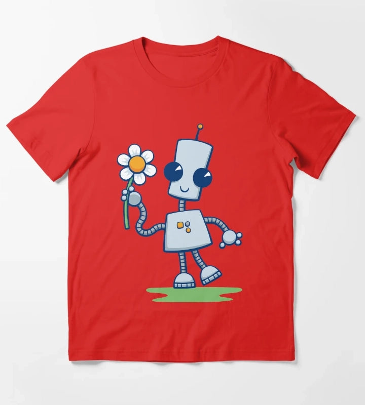 Neds Flower T-Shirt Red