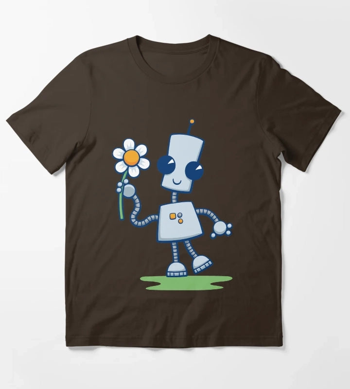 Neds Flower T-Shirt Brown