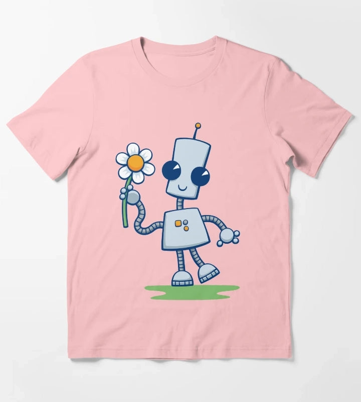 Neds Flower T-Shirt Dark Grey