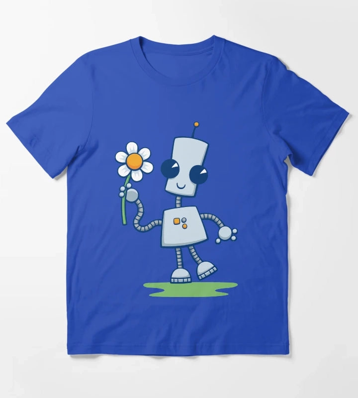 Neds Flower T-Shirt Blue
